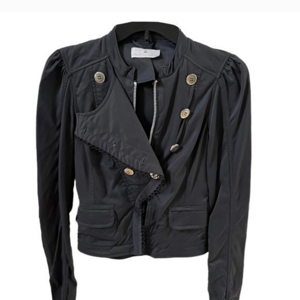 ADIDAS STELLA MCCARTNEY CROPPED JACKET hp 13x🔥🔥🔥🔥🔥🔥 - Picture 10 of 10